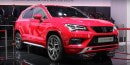 SEAT Ateca FR Shown in Barcelona, Looks Cool in Red