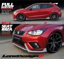 SEAT Ibiza 6F Body Kit Comes from Israel, Looks Sharp