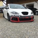 SEAT Leon Gets Golf 6 GTI and R Front Bumpers, Looks Weird