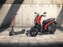 SEAT launches three different electric scooters