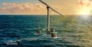Seawind floating offshore wind energy system