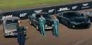 Aston Martin Drivers with 007 Iconic Cars