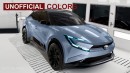 2024 Toyota C-HR next gen rendering by AutoYa