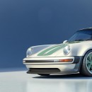 Second Porsche 911 Reimagined by Singer Turbo Study in Turbo Racing White