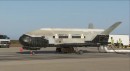 Secret X-37B Unmanned Space Plane Landing
