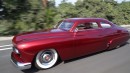 Sectioned Dropped Chopped 1950 Mercury Lead Sled custom on AutotopiaLA