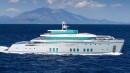SEE is a superyacht like no other, with walls of glass and no less than five pools onboard