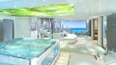 SEE is a superyacht like no other, with walls of glass and no less than five pools onboard