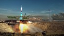 Transparent Soyuz rocket launch animation