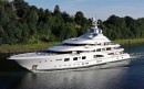 Ex-Valerie now Meridian A was delivered in 2011 by Lurssen, remains a beauty