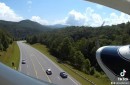 North Carolina highway pilo GoPro camera