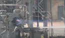 Rotating detonation rocket engine testing