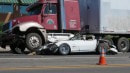 Semi Crushes Corvette and Rear-Ends SUV in Oregon