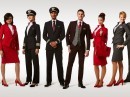 Cabin crew uniforms for Virgin Atlantic, U.K.