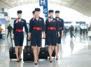 Cabin crew uniforms for China Eastern, Shanghai