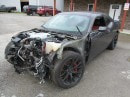 Trashed Dodge Challenger Hellcat Shows Up for Sale with Clean Title