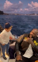 Shaquille O'Neal gets "knocked-out" by Hasbulla