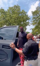 Shaquille O'Neal and his Apocalypse truck