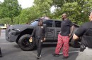 Shaquille O'Neal and his Apocalypse truck