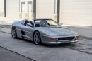 Shaquille O'Neal presumably owned and customized this 1998 Ferrari F355 Spider so it would fit him