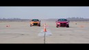 Shelby GT500 Drag Races BMW M8 Competition