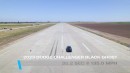 Shelby GT500 Drag Races 2023 Dodge Challenger Black Ghost