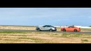 Drag Race! 2022 Ford Shelby GT500 vs. 2022 BMW M4 | Power, Top Speed, U-Drag & More