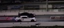 Ford Mustang Shelby GT500 vs Dodge Challenger SRT Hellcat Redeye drag race