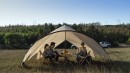 The Shelter reimagines the camping tent by adding more stability, more comfort and more functionality