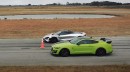 2021 Ford Mustang Shelby GT500 vs McLaren 765LT drag race