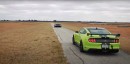 2021 Ford Mustang Shelby GT500 vs McLaren 765LT drag race