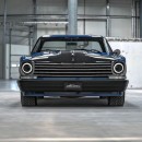1963 Chevy Nova SS restomod Pro Touring rendering to reality by personalizatuauto