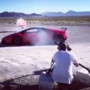 Shooting a .50 Caliber Through a Lamborghini Huracan