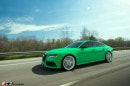 Signal Green Audi RS7