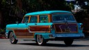 1955 Mercury Monterey Woody Wagon signed by The Beach Boys and other artists at Mecum Auctions