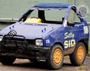Silly Sid is a clown car bought on the second-hand market and used for viral content on social media
