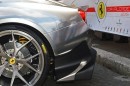 Silver Ferrari F12 TRS