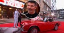 Simon Cowell is reunited with his '71 Triumph TR6 on TV, during now-viral magic act