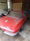 One-owner 1963 Chevrolet Corvette Convertible 327/340 4-speed project on Bring a Trailer