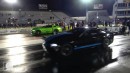 Ford Mustang Shelby GT500 vs Ford Mustang on ImportRace
