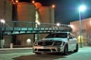 Sinister Silver Mercedes C63 AMG by Mode Carbon