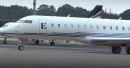 Elton John's Bombardier BD-700 Global Express is instantly recognizable for the E logo