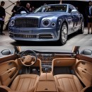 Bentley Mulsanne interior and exterior