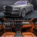 Rolls-Royce Phantom interior and exterior