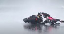 Compilation of MotoAmerica crashes shows the hazards of motorcycle racing