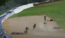 Compilation of MotoAmerica crashes shows the hazards of motorcycle racing