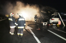 Mercedes-Benz CLA Cars Burned to a Crisp