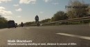 Illegal motorcycle stunts