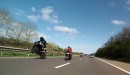 Illegal motorcycle stunts