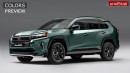 2025 Toyota RAV4 rendering by AutoYa Interior